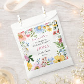Liebe in Bloom Wildblume Brautparty Vielen Dank Geschenktütchen (Ausgeschnitten)