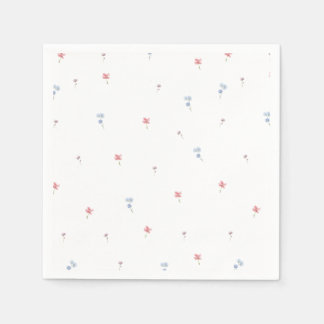 Liebe in Bloom Wildblume Napkins Serviette