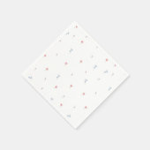 Liebe in Bloom Wildblume Napkins Serviette (Ecke)