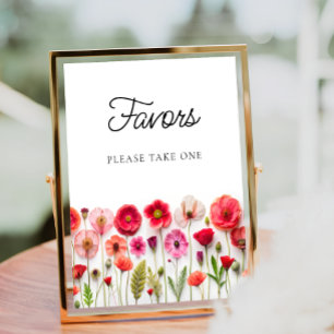 Liebe in Bloom Wildblumen Favoriten Bitte nehmen S Poster