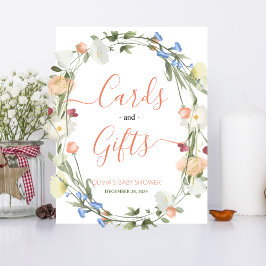 Liebe in blühenden Wildblumen Karten und Geschenke Fotodruck