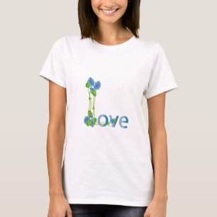 Liebe in Blumen T-Shirt