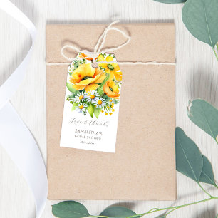 Liebe in Blüte Frühjahr Sommersommer Brautparty Gu Geschenkanhänger