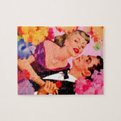 Liebe in Blüte Puzzle (Horizontal)