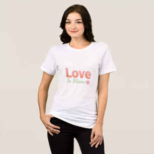 Liebe in Blüte Tri-Blend Shirt