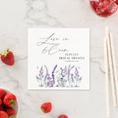 Liebe in Blüte Wildblumen-Junggesellinnenabschied  Serviette (Beispiel)