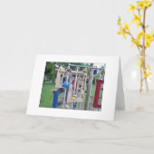 Liebe in Budapest notecard Karte (Gelbe Blume)