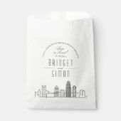 Liebe in Charlotte | Gastgeschenk Hochzeiten Geschenktütchen (Vorderseite)