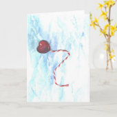 Liebe in den Wolken Karte (Gelbe Blume)