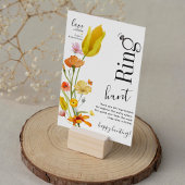 Liebe in der Bloom Ring Hunt Brautparty Game Card Einladung