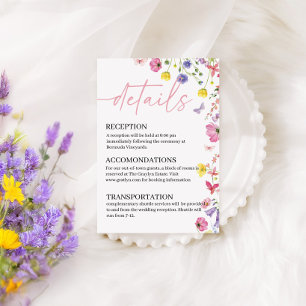 Liebe in der blutigen Hochzeitskarte Begleitkarte