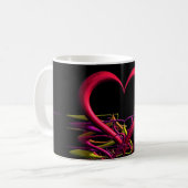 Liebe in der Darkness-Kaffee-Tasse Kaffeetasse (Vorderseite Links)