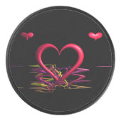 Liebe in der Dunkelheit Eishockey Puck (Vorderseite)