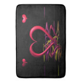 Liebe in der Dunkelheitsmatte Badematte (Vorderseite Vertikal)