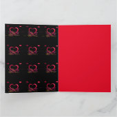 Liebe in der dunklen Blankokarte Karte (Innenseite)