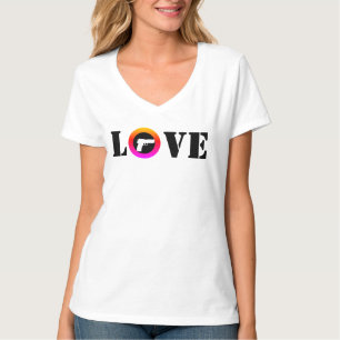 LIEBE in der Farbe T-Shirt