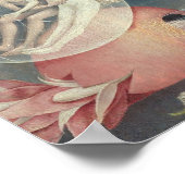 Liebe in der Hölle von Hieronymus Bosch Poster (Ecke)