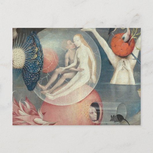 Liebe in der Hölle von Hieronymus Bosch Postkarte (Vorderseite)