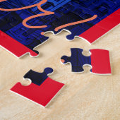 Liebe in der Luft-Engel und Herzvalentin Puzzle (Seite)