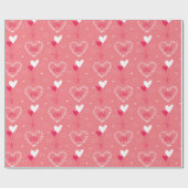 Liebe in der Luft Geschenkpapier (Flach)