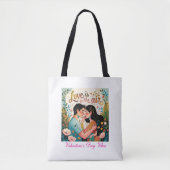Liebe in der Luft - Valentinstag Vibes Tasche (Vorderseite)