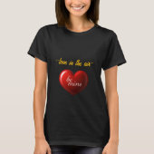 "Liebe in der Luft: Walentinische Vibes" T-Shirt (Vorderseite)