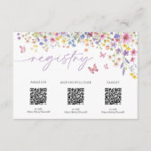 Liebe in der Registrierungskarte des Blumenfloral- Begleitkarte (Vorderseite)