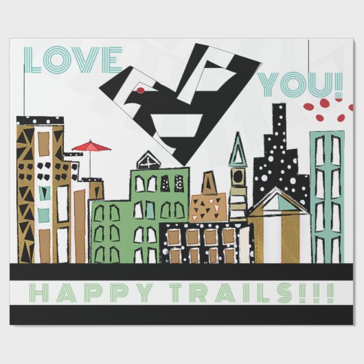 LIEBE IN DER STADT GESCHENKPAPIER (Flach)