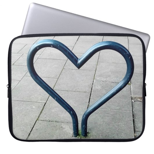 Liebe in der Stadt Laptopschutzhülle (Vorderseite)