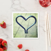 Liebe in der Stadt Serviette (Beispiel)