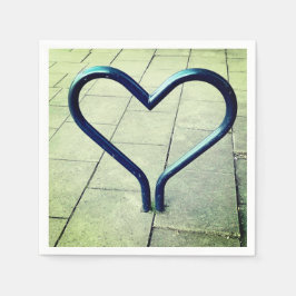 Liebe in der Stadt Serviette