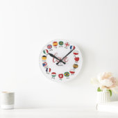 Liebe in der Wanduhr, 8" runder Akryllisch Runde Wanduhr (Zuhause)