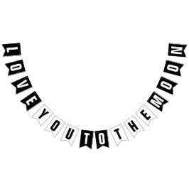 LIEBE IN DIE DEKORATION DES MONDES WIMPELKETTE