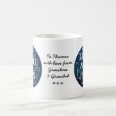 Liebe in die Tasse der Mond- und Hintergalaxie (Mittel)