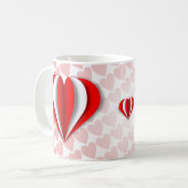 Liebe in Ebenen Kaffeetasse (Vorderseite Links)