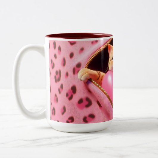 Liebe in einem Cup: Valentinin's Coffee Tasse (Links)