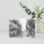 Liebe in einem Foto Postkarte (Stehend Vorderseite)