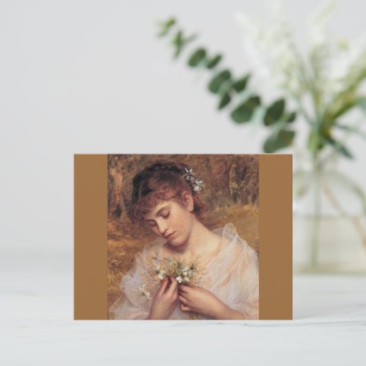 Liebe in einem Mist von Sophie Anderson Postkarte (Stehend Vorderseite)
