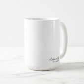 Liebe in einer beliebigen Blume Kaffeetasse (VorderseiteRechts)