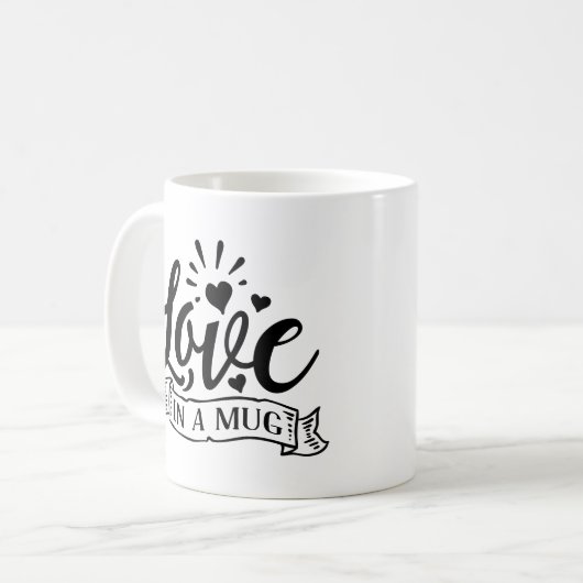 Liebe in einer Tasse (Vorderseite Links)