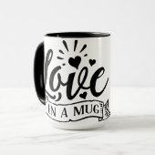Liebe in einer Tasse (Vorderseite Links)