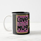 Liebe in einer Tasse Valentine (Links)