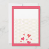 Liebe in einer Whirlpoolanlage Einladung (Rückseite)