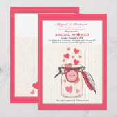 Liebe in einer Whirlpoolanlage Einladung (Vorne/Hinten)