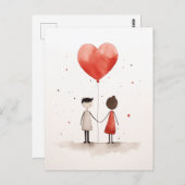 Liebe in Einfachheit Postkarte (Vorne/Hinten)