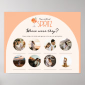 Liebe in First Spritz Wo waren sie? | Horizontal Poster (Vorne)
