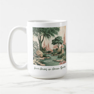 Liebe in grünen Räumen Kaffeetasse