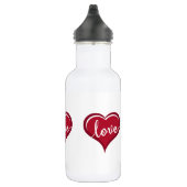 Liebe in Herzvalentinen Trinkflasche (Rechts)