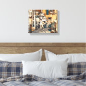 "Liebe in ihren Händen" Leinwanddruck (Insitu (Schlafzimmer))