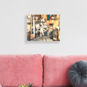 "Liebe in ihren Händen" Leinwanddruck (Insitu (Wohnzimmer))